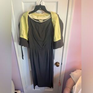 Vintage 50s Dior-style dress